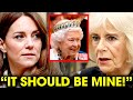 Queen Camilla FURIOUS Seeing Catherine Wearing Most Wanted Tiara She Inherited From Queen Elizabeth!