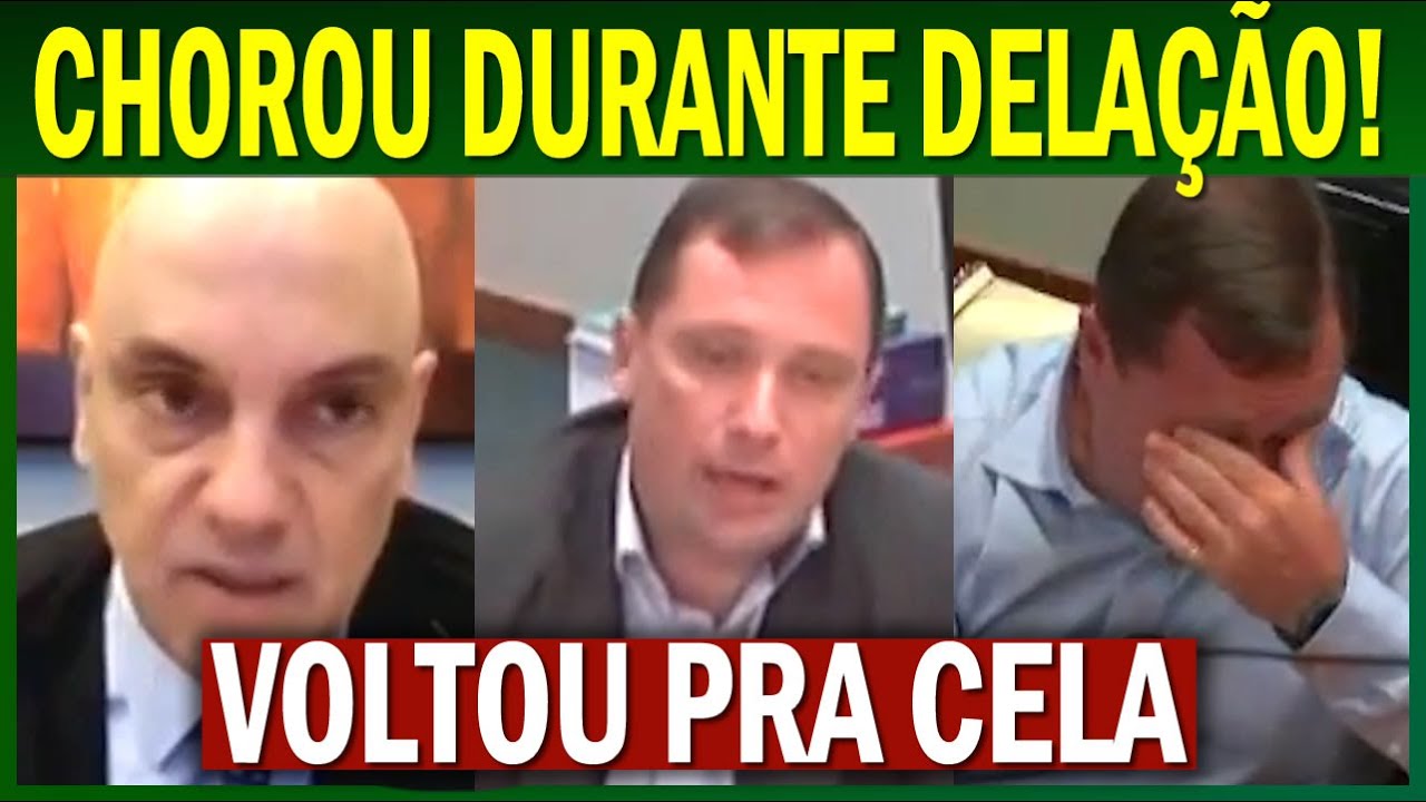 Mauro Cid CHORA e DESMAIA durante DELAÇÃO com Alexandre de Moraes
