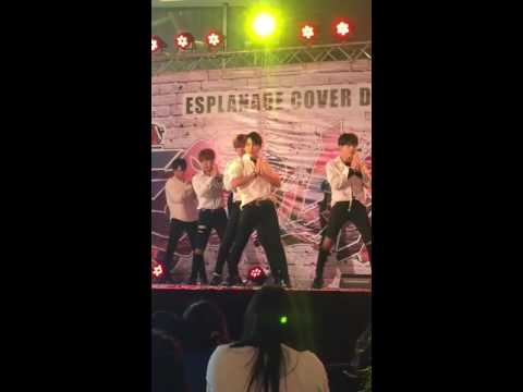 160806 [FAMCAM] P'Yu Jimin Bulletproof cover BTS -Butterfly @ Esplanade #3 semi final stage 1