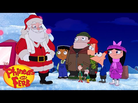 Phineas and Ferb Save Christmas 🎄 | Phineas and Ferb | Disney XD