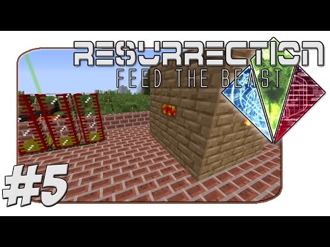FTB Resurrection 1.7.10 - Blast Furnace And Coal Coke - Part 5