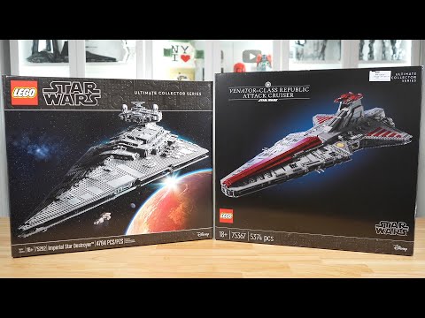 LEGO Star Wars UCS VENATOR vs. UCS IMPERIAL STAR DESTROYER Comparison! (75252 vs. 75367)