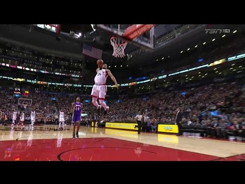 Raptors Highlights: Powell Attacks the Rim - December 2, 2016