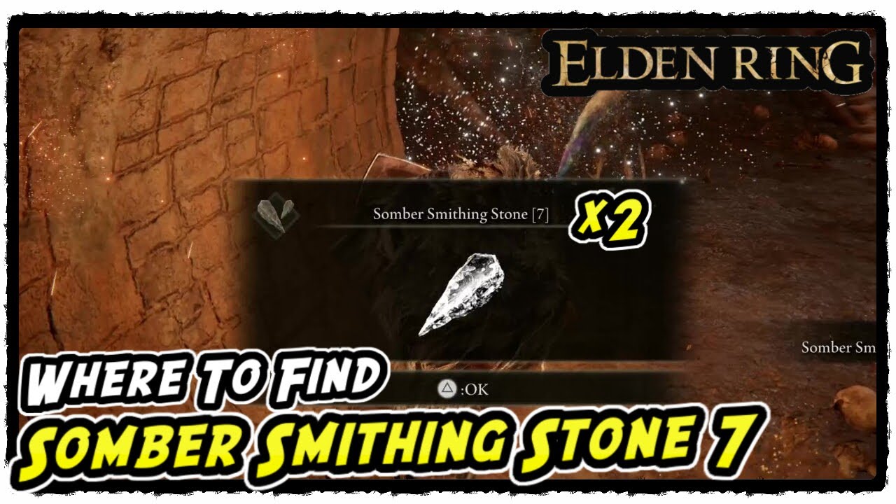 Elden Ring Somber Smithing Stone 7
