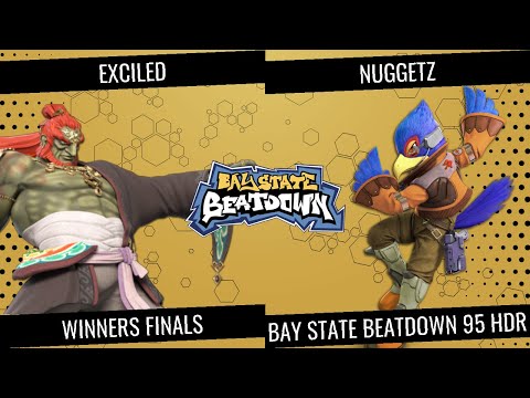 Bay State Beatdown 95 HDR - Exciled (Ganondorf) vs Nuggetz (Falco) - Winners Finals