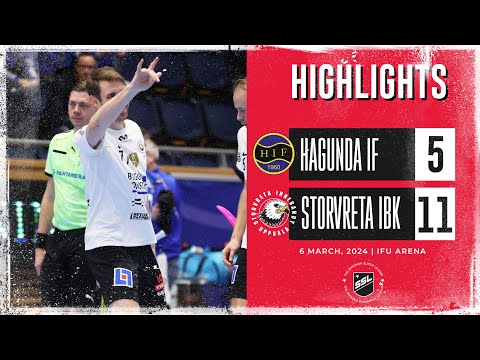Highlights Hagunda IF vs Storvreta IBK 5-11