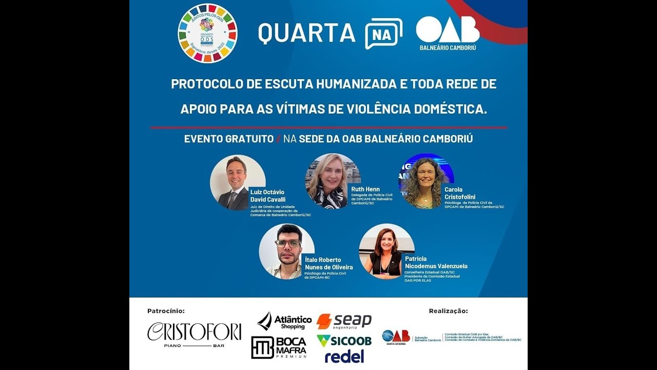 Protocolo de Escuta Humanizada e Toda Rede de Apoio para as Vítimas de Violência Doméstica