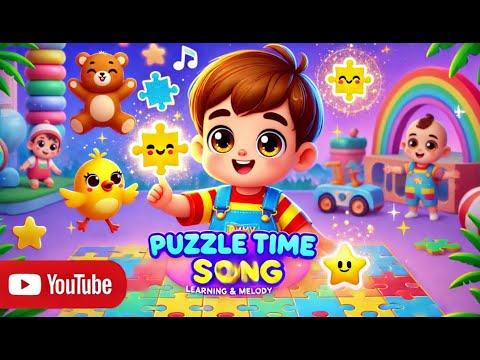 🎵 Puzzle Time Song - Fun Learning for Kids! 🧩🎶 | Nursery Rhymes | Sing & Play with Tommy