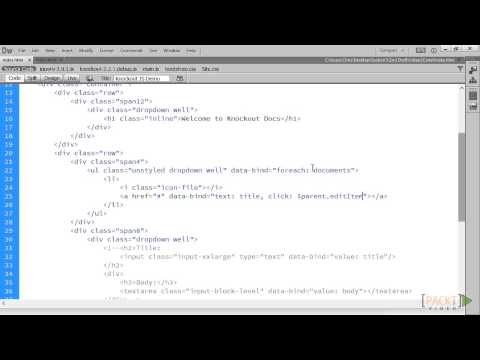 Selecting a Document to Edit | packtpub com