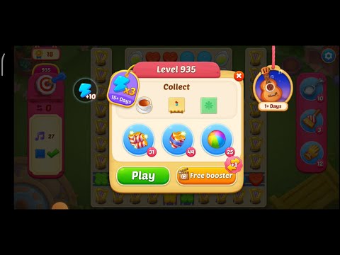 Matchington Mansion Level 935 - No Booster / iOS/Android