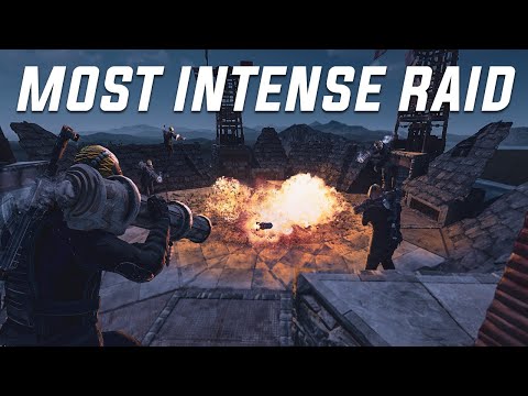 THE MOST INTENSE ONLINE RAID - Rust
