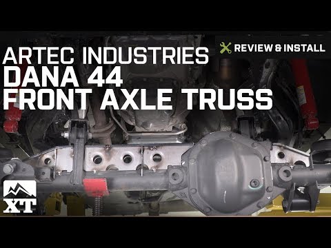 Jeep Wrangler Artec Industries Dana 44 Front Axle Truss (2007-2018 JK) Review & Install