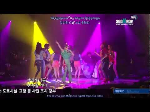 [Vietsub+Kara] T-ara - Cry Baby & Roly Poly @ 110807 KBS1 Concert 7080 {T-ara Team} [360Kpop]
