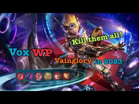 The most reliable lane hero!? 3v3 Vox WP lane Gameplay Vainglory in 2023