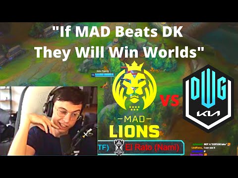Caedrel On MAD vs DK Quarterfinals Matchup