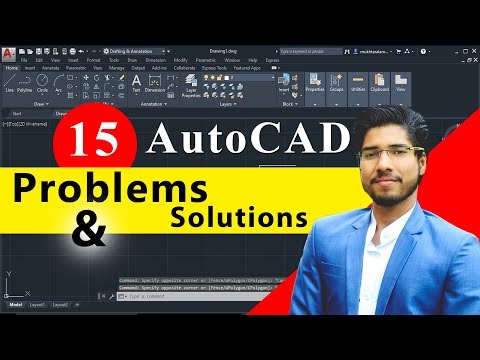 AutoCAD Problems Solutions | AutoCAD Tutorials