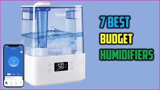 ✅Top 5 Best Budget Humidifiers of 2025 🌿 | Affordable & Quiet Mist Machines