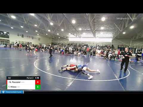 132 Lbs Semifinal - Nicole Poussier, Washington Vs Taylor Miess, Chatfield Wrestling Club 6c76