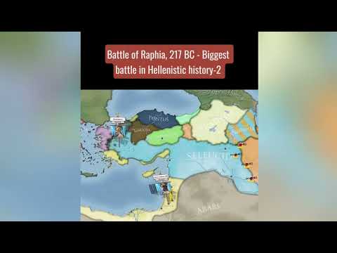 Battle of Raphia, 217 BC - Biggest battle inHellenistic history. (Part 1-2)