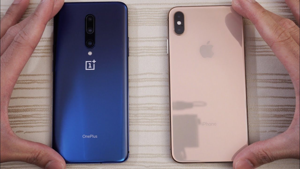 OnePlus 7 Pro vs iPhone XS Max - Speed Test! What Will Happen?!