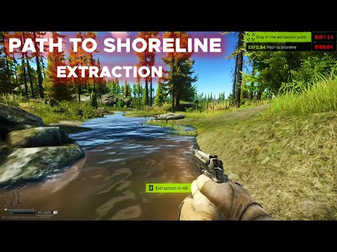 ESCAPE FROM TARKOV - PATH TO SHORELINE EXTRACTION LIGHTHOUSE MAP