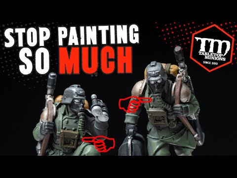 Stop Painting So MUCH