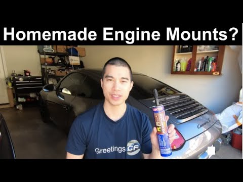 Porsche 911 - How To Fix Old Engine Mounts with Polyurethane