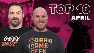 Top 10 Hottest Board Games: April 2025 - The Best of BGG