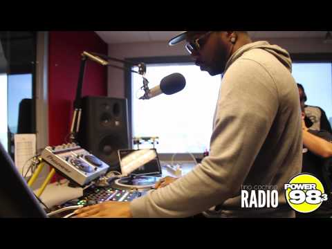 Juicy J scratches live on Power 98.3! #TinoCochinoRadio