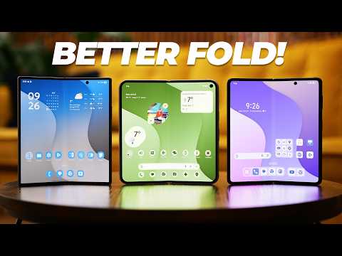 The Best Foldable Phone! Pixel 10 Pro Fold vs Galaxy Z Fold7 vs Honor Magic V5!