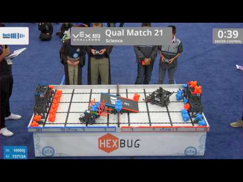 2017 VEXIQ Elem Sci Q21 (10950J 73713A) Score 56