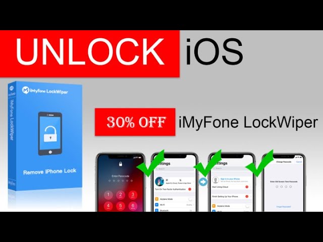[Exclusive] 30% OFF DISCOUNT for iMyFone LockWiper! BEST Way to Unlock Any iOS Device in Minutes!