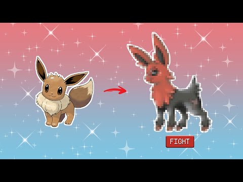 New Pokemon Evolutions Fan Made 2021 | Fighting Type Eevee Evolution | Drawing Timelapse