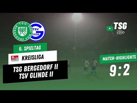TSG Bergedorf II vs. TSV Glinde II | Kreisliga 5 | 6. Spieltag