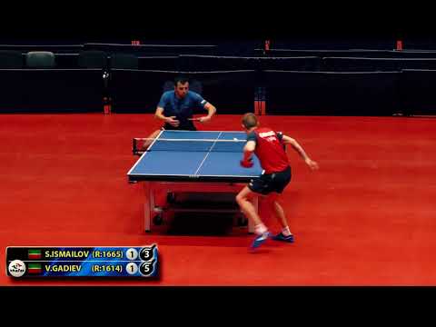 3.GADIEV - ISMAILOV RUSSIAN Championship table tennis настольный теннис