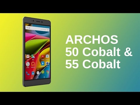 ARCHOS 50 and ARCHOS 55 Cobalt - Product presentation
