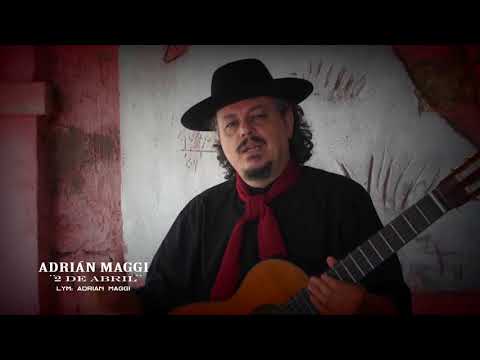 182- Adrián Maggi.  2 de abril. (Poema) de Adrián Maggi. Video oficial del tema.