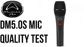 Video thumbnail for Wharfedale Pro dm5.0s microphone Quality Test by MoGaming