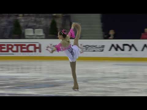 2017 Santa Claus Cup: Denisa ADAMKOVICOVÁ(SVK) - FS CHICKS GIRLS ISU 7, Free skating