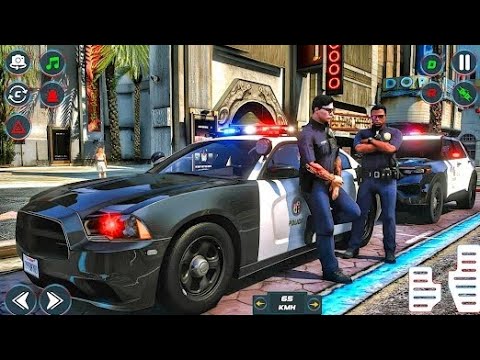 Police Car Chase Simulator 3D Game - Real Cop Cars Driving Simulator 2025 - Android GamePlay
