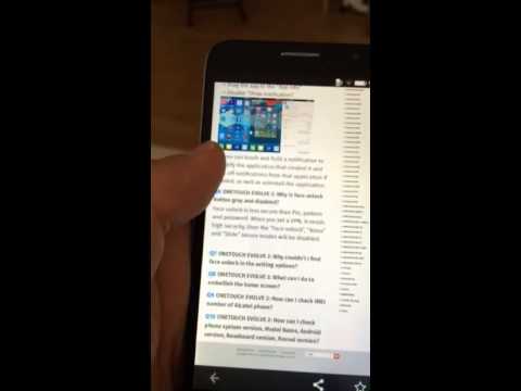 Alcatel One Touch Fire E