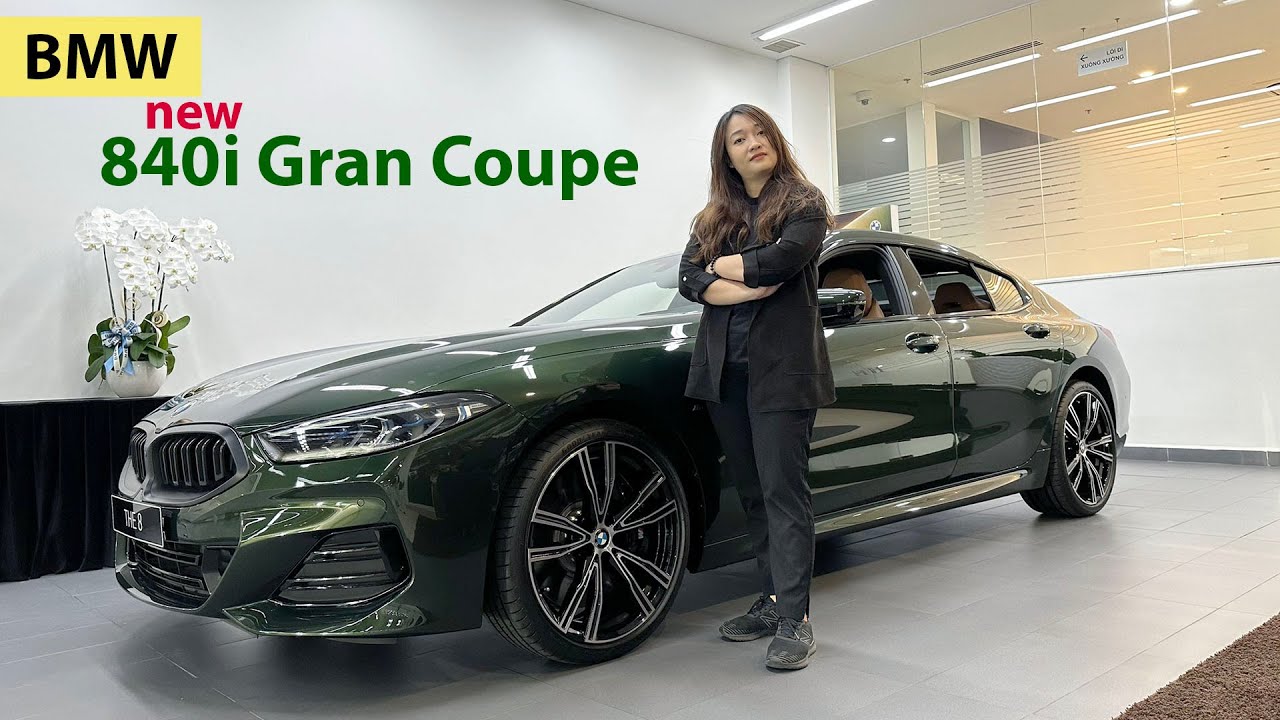 BMW 840i Gran Coupe 2023 Mới: Tuyệt phẩm coupe 4 cửa thể thao cho doanh nhân thời thượng