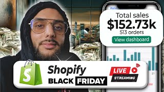 LIVE Shopify Dropshipping Stream for BFCM with The Ecom King (Live Results) thumbnail