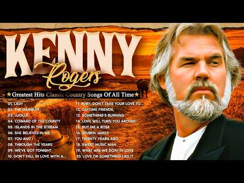 Kenny Rogers's Greatest Hits Album 🎸 80s 90s Country Love Songs🌾 Classic Timeless Country Hits #lady