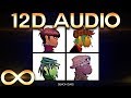 Gorillaz - Feel Good Inc. 🔊12D AUDIO🔊 (Multi-directional)