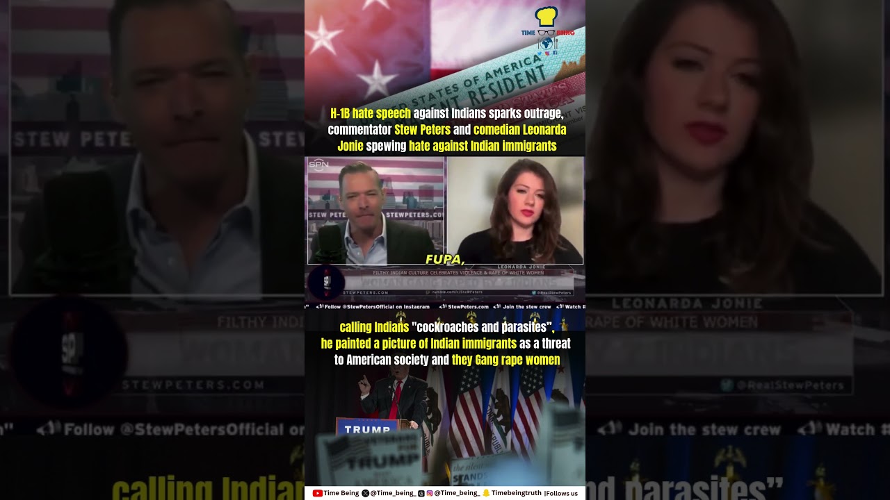 USA on Indians |Shocking Racism: Hate-Filled Against Indian Immigrants Sparks Outrage | H-1B Visa