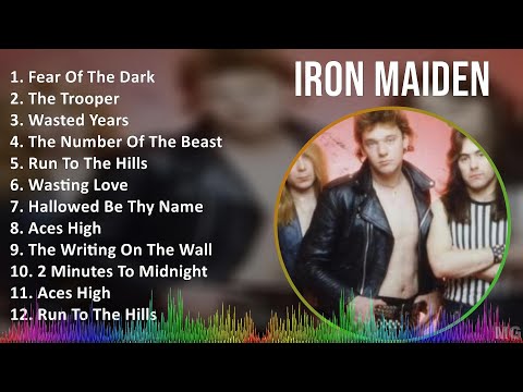 Iron Maiden 2024 MIX Best Songs - Fear Of The Dark, The Trooper, Wasted Years, The Number Of The...