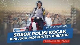 Sosok Pak Bhabin, Polisi Kocak yang Kini Juga jadi Konten Kreator, Pernah Kolaborasi dengan Presiden