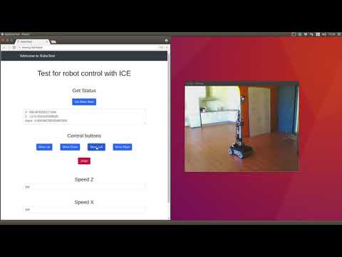 2018 GSOC ZeroC JavaScript Robocomp Real Robot