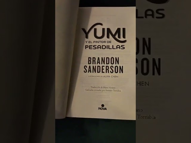Vídeo relacionado con Yumi y el pintor de pesadillas: Una novela del Cosmere